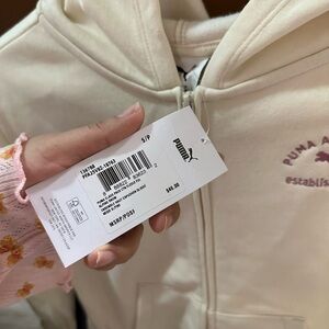 Puma Off-White Women's Hoodie